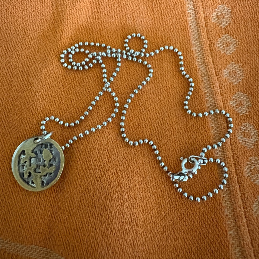 Be The Change Sterling Necklace